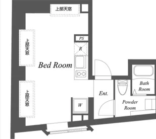 1Rの間取り画像