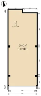 N s one梅屋敷【1階】の間取り