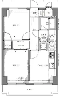 神奈川県相模原市緑区橋本3【マンション】の間取り
