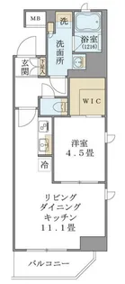 Brillia ist 上野御徒町【7階】の間取り