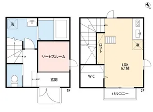 ロッソ&レジデンスの間取り
