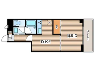 中村ビル【3階】の間取り