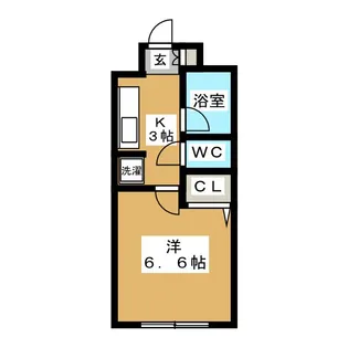 ヒルズ青山【3階】の間取り