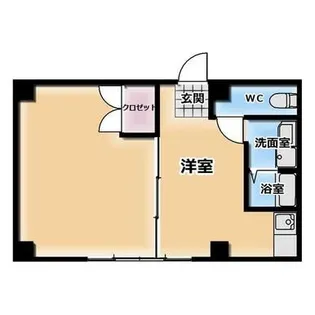 美術館通り京極【2階】の間取り