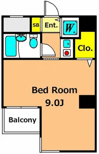 イクス北綾瀬【3階】の間取り