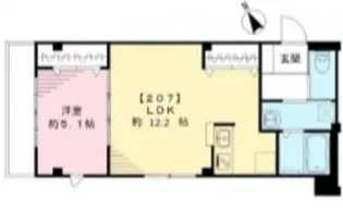 東京都文京区西片2【マンション】の間取り