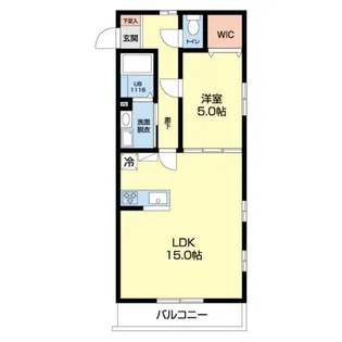 Sunshine Hills【1階】の間取り