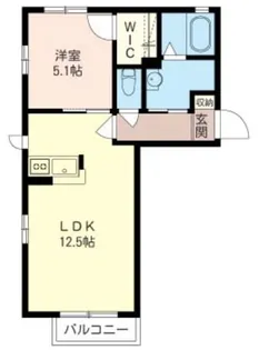 フェリシアB【2階】の間取り