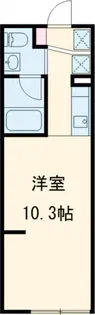 エストレビータ草津II【1階】の間取り