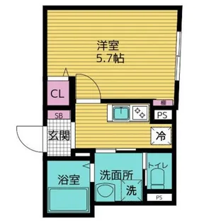 PRATIQUE西巣鴨clair【1階】の間取り