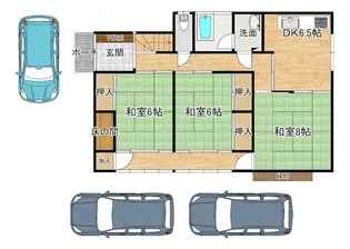 東京都青梅市新町4【一戸建】の間取り