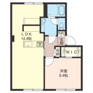 コーポ和光【1階】の間取り