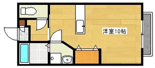 シャール藤【1階】の間取り