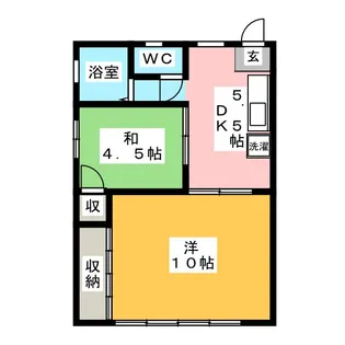 310ビル【4階】の間取り