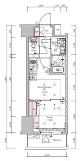 東京都江東区大島2【マンション】の間取り