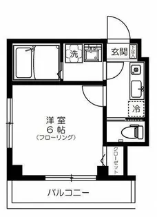 アルルフラン森下【3階】の間取り