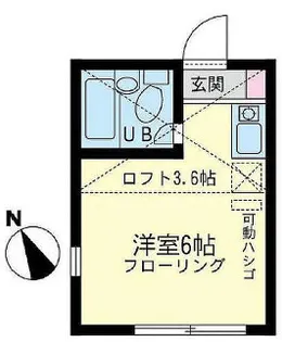 ユナイト塩浜アンドレ【2階】の間取り
