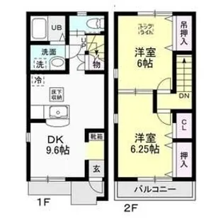 Cielo B【1階】の間取り