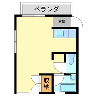 コーポヒロ【2階】の間取り