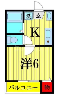 千葉県松戸市秋山3【アパート】の間取り