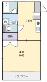 ハイムティファニーA【3階】の間取り
