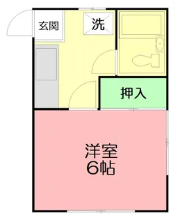 サニーハイツ【2階】の間取り