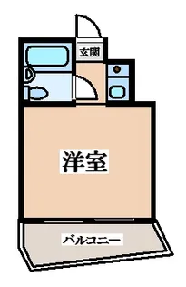 ロータリーマンション布施北【8階】の間取り