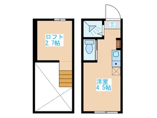 アーバンプレイス高田馬場X【2階】の間取り