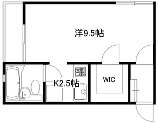 ハイムけやき【1階】の間取り
