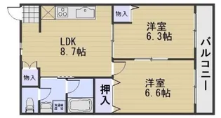 Precious-K【2階】の間取り