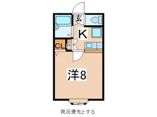 米沢グランドハイツ【1階】の間取り