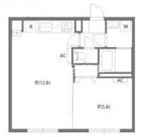グランピア四谷【2階】の間取り