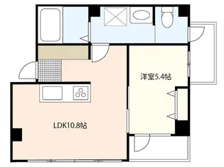 TH-UNITE【4階】の間取り