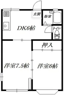 エルレープはせがわ【1階】の間取り