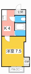 HIIRAGI神田町【2階】の間取り