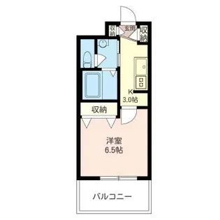 エスポワール幸【3階】の間取り
