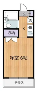 タシロハイム【1階】の間取り