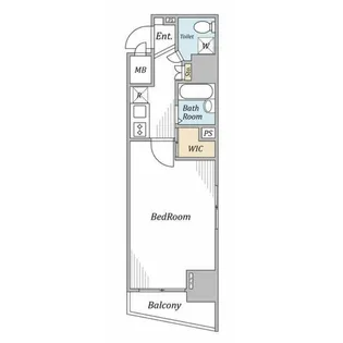 フェニックス日本橋浜町弐番館【6階】の間取り