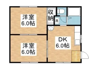 Rハイツ【1階】の間取り