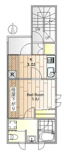 M&K鷹番II【3階】の間取り