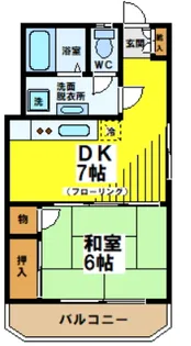 マンション富紀【3階】の間取り