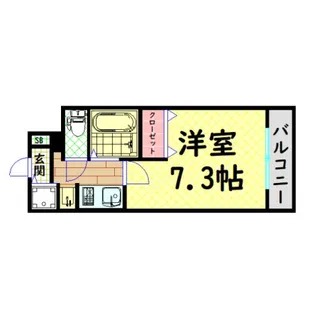 La Douceur難波東【13階】の間取り