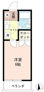 エステート神明【2階】の間取り