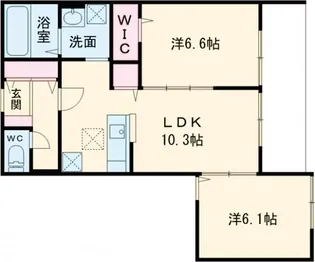 Confort yamato【1階】の間取り