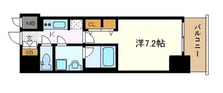 エス・キュート 丸の内【3階】の間取り