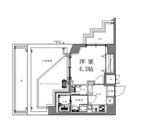 S-RESIDENCE本中山aloria【7階】の間取り