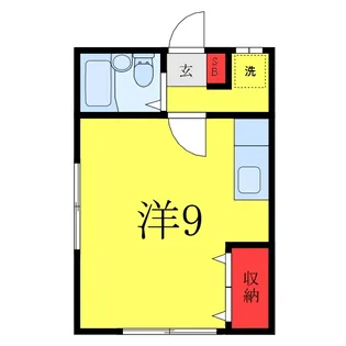 第よん小野荘【1階】の間取り