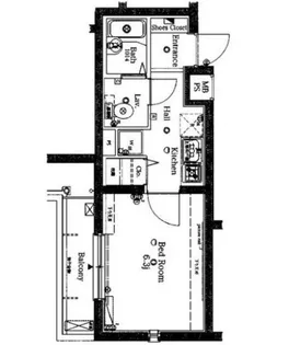 LINX NARIMASU【2階】の間取り
