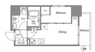 GRAN PASEO森下(グランパセオ森下)【4階】の間取り