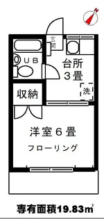 グレイス井の頭【1階】の間取り